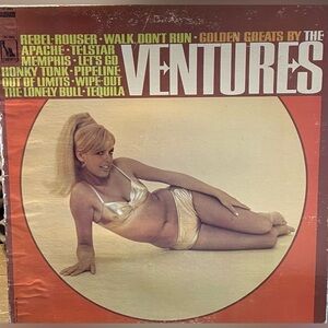 Golden Greats by The Ventures Vinyl Album in original gatefold cover. (1967)